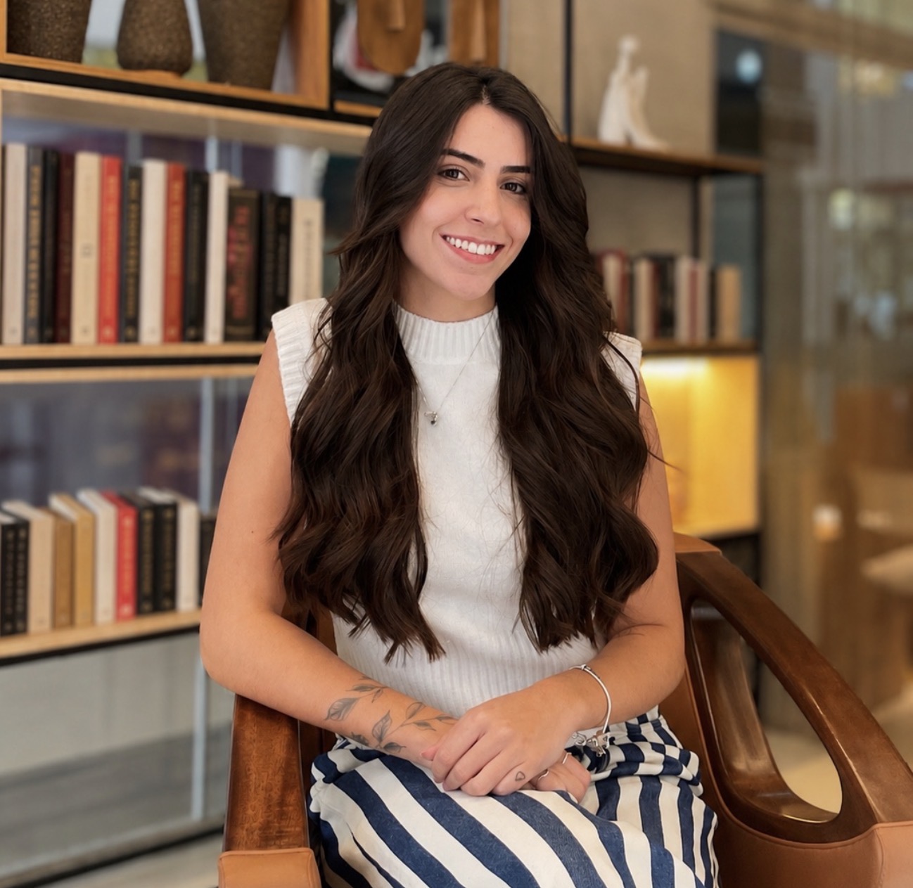 Retrato de Gabrielly Christinne, psicóloga